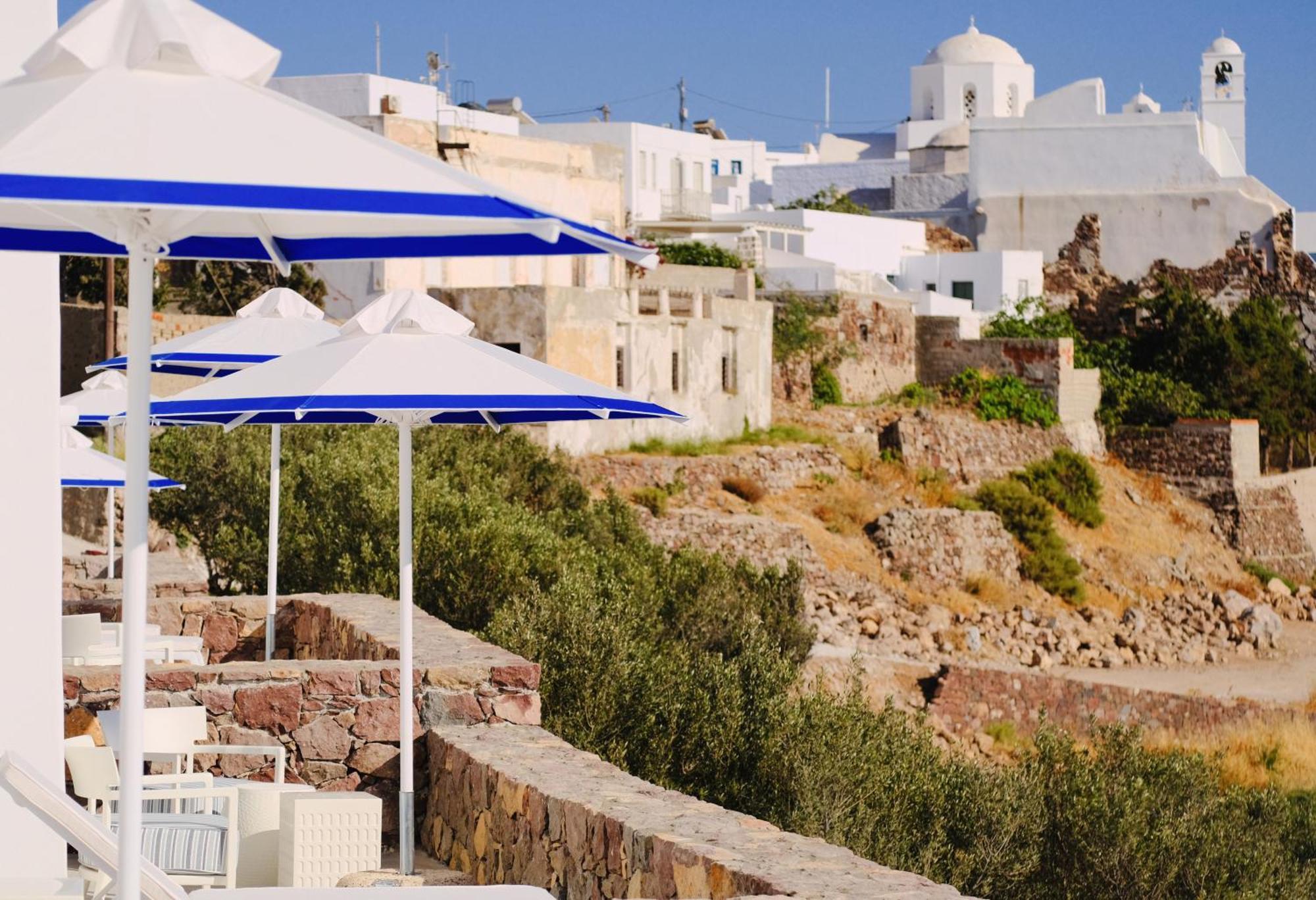 Odyssey Rock Milos Sunset Suites Plaka  Bagian luar foto